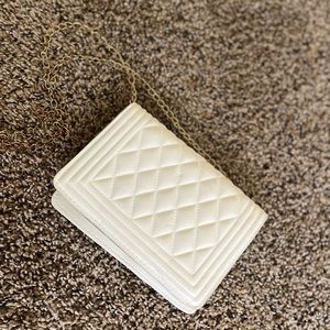 White mini regular bag